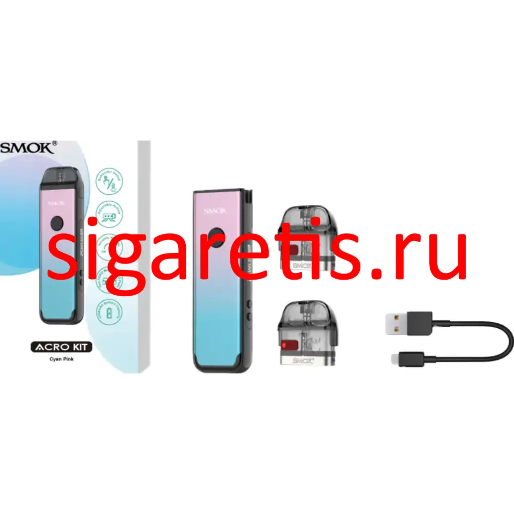 SMOK ACRO 1000mAh Pod Kit SMOK-081A Black