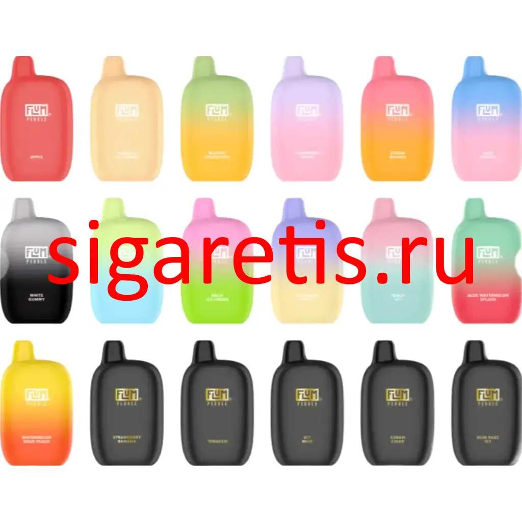 FLUM Pebble 6000 Клубника кокос 2%